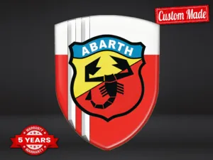Fiat Abarth Pegatinas Logo Personalizadas Diseño Máximo Estilo 